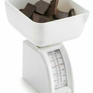 Polder 77-90 Diet Utility Scale, 18 Oz, White, EUC
